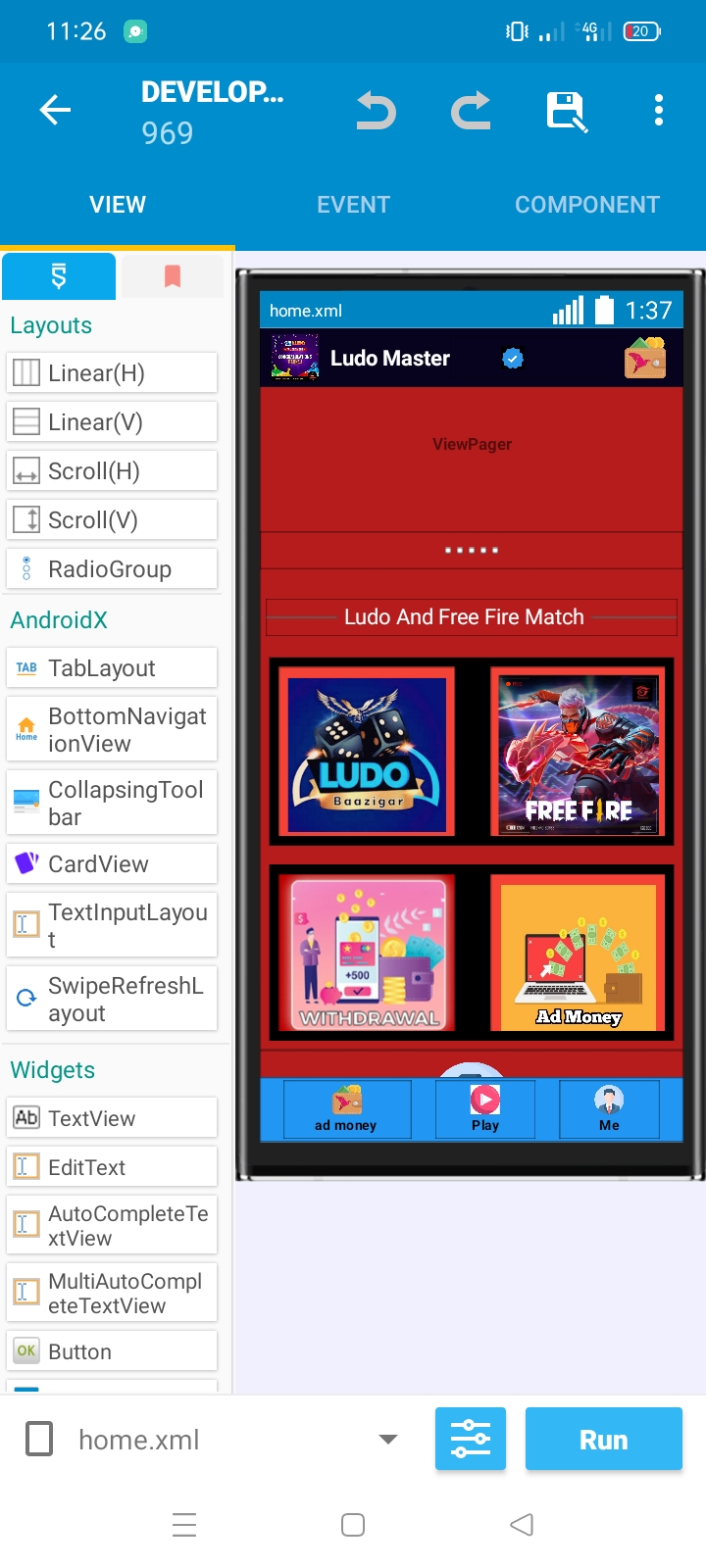 New ludo+ free fire (admin panel)